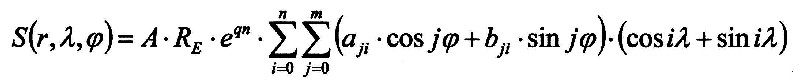 Solution of the Laplace equation